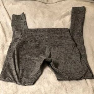 cheetah lululemon leggings